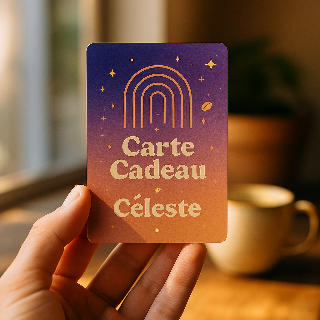 Carte-cadeau Celeste