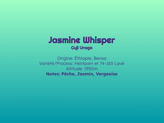 Jasmine Whisper - Espresso - Céleste