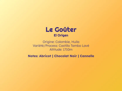 Le Goûter - Espresso - Céleste