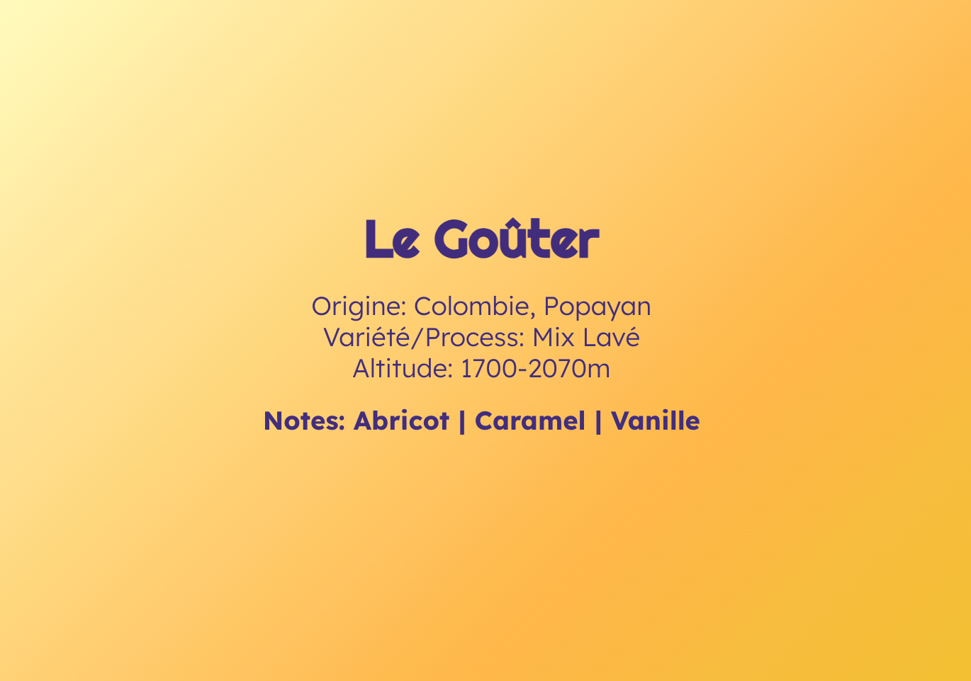 Le Goûter - Céleste